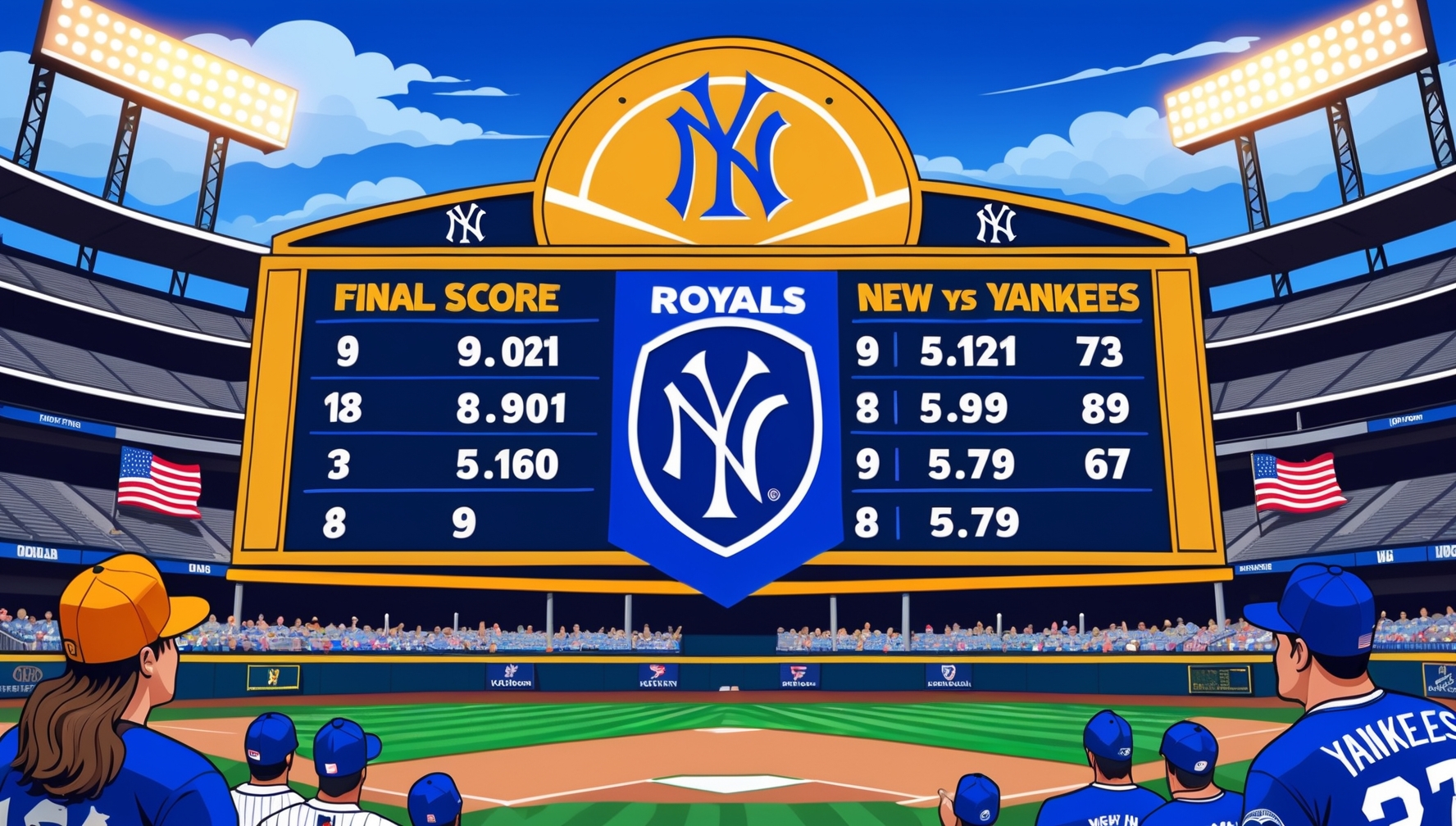 Kansas City Royals vs. New York Yankees Results, Stats, and Recap